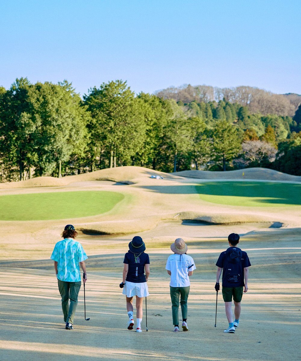 PW CIRCULUS 【WOMEN】カーゴ プリーツスカート ゴルフウェア レディース 