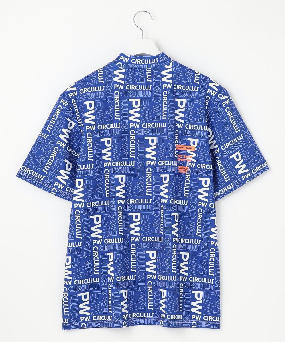 PW CIRCULUS 【UVカット / 吸水速乾 / 伸縮性抜群】【MEN】PWロゴ柄モック 