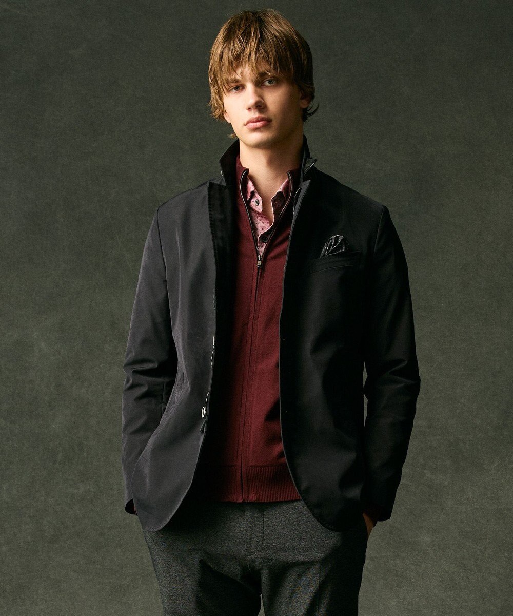 JOSEPH ABBOUD 【キングサイズ・オーガニックコットン使用・自然なストレッチ性】JOE COTTON ストレッチオックスペイズリー シャツ 