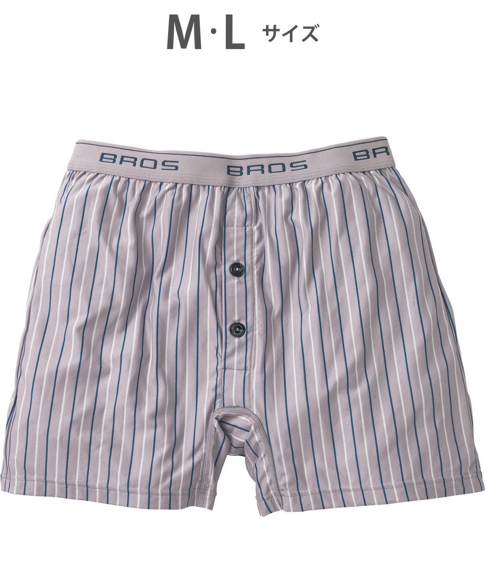 WACOAL MEN トランクス　しめつけすぎずダブつかない。　ストレッチ素材　スリムスタイル　前開き　GT4110　/ブロス 