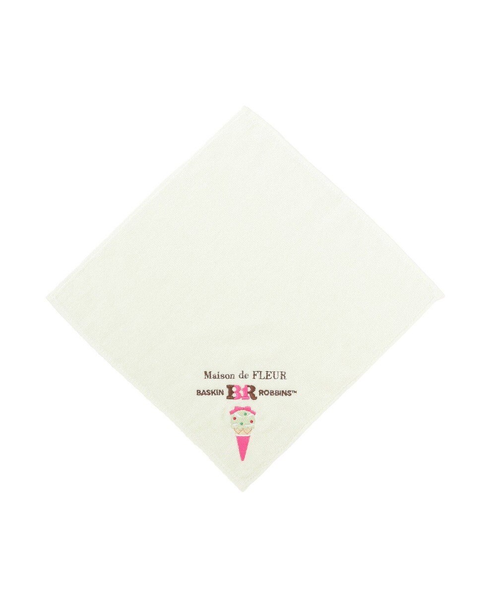 Maison de FLEUR サーティワン　タオルハンカチ 