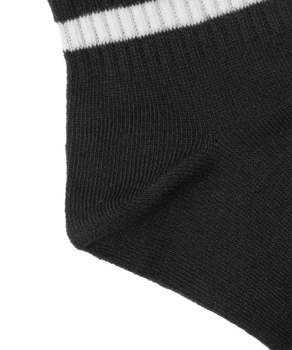 WEGO 切り替えラインクルーソックス 