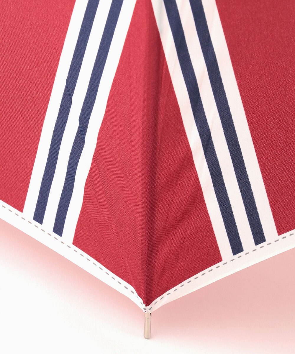 MOONBAT POLO RALPH LAUREN(ポロ ラルフローレン) 長傘 ワンポイント ストライプ 75デニール 日本製 