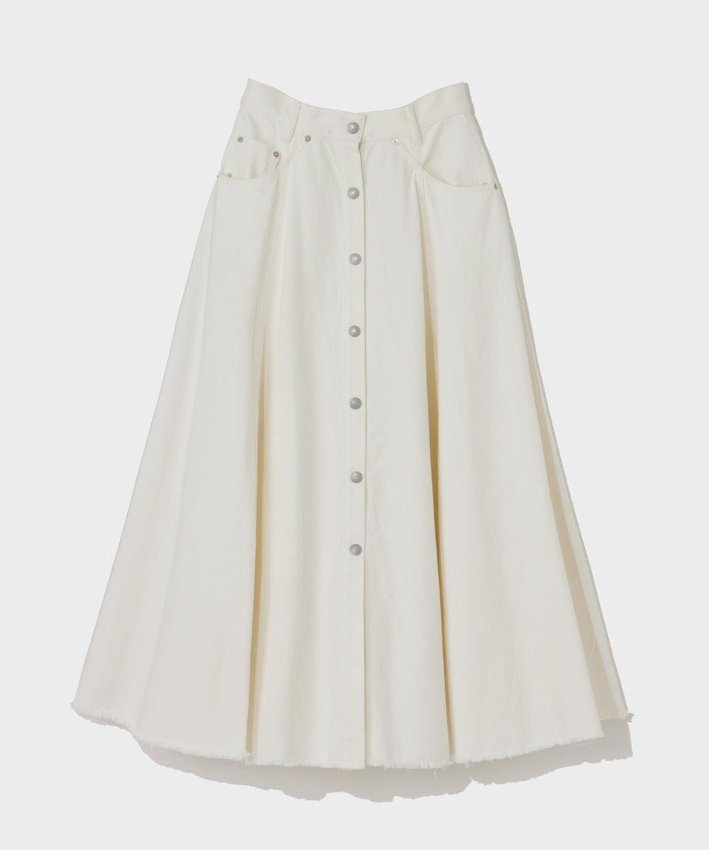 GRACE CONTINENTAL サーキュラーデニムスカート 