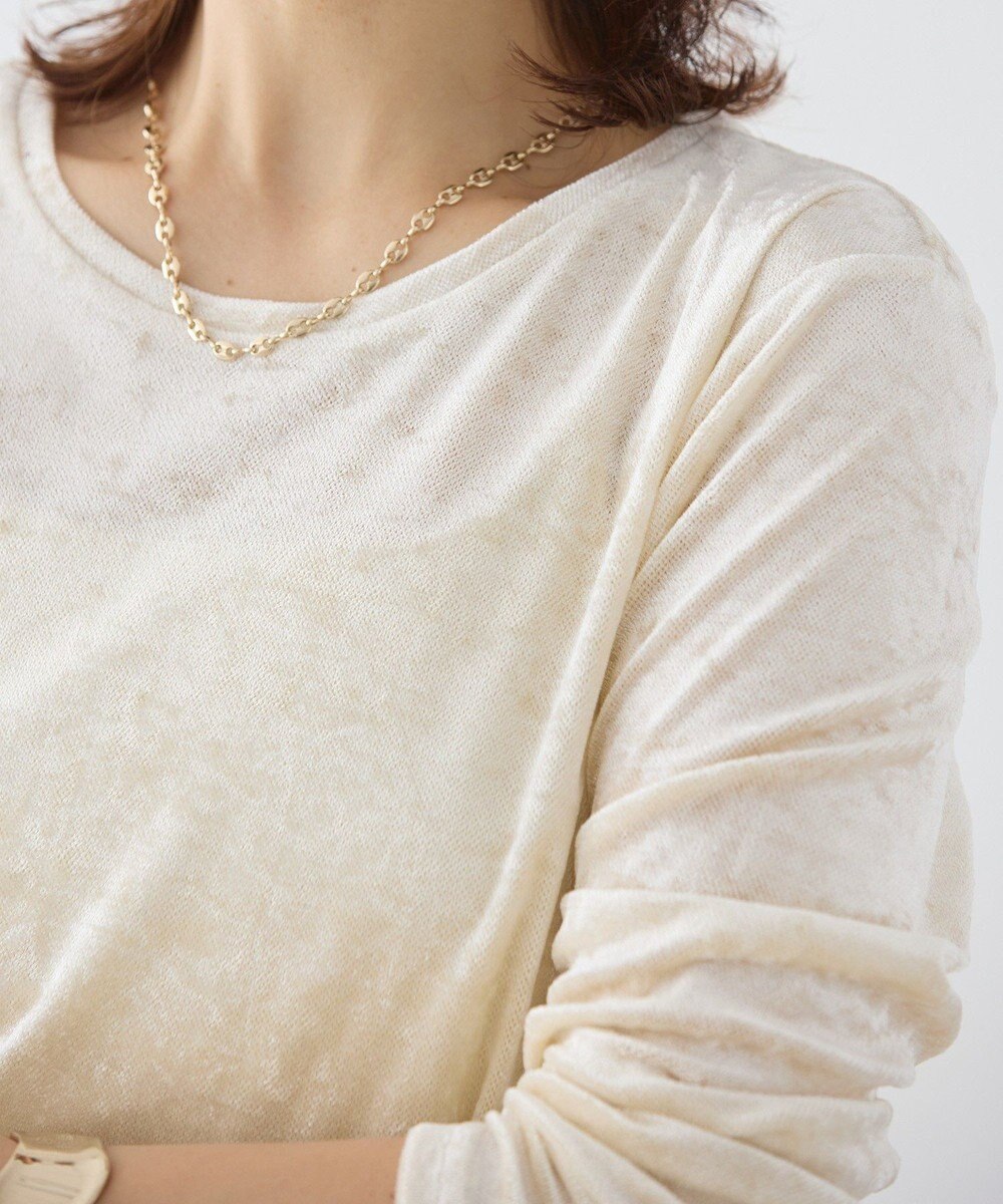 AMERICAN HOLIC シアーベロアプルオーバー 