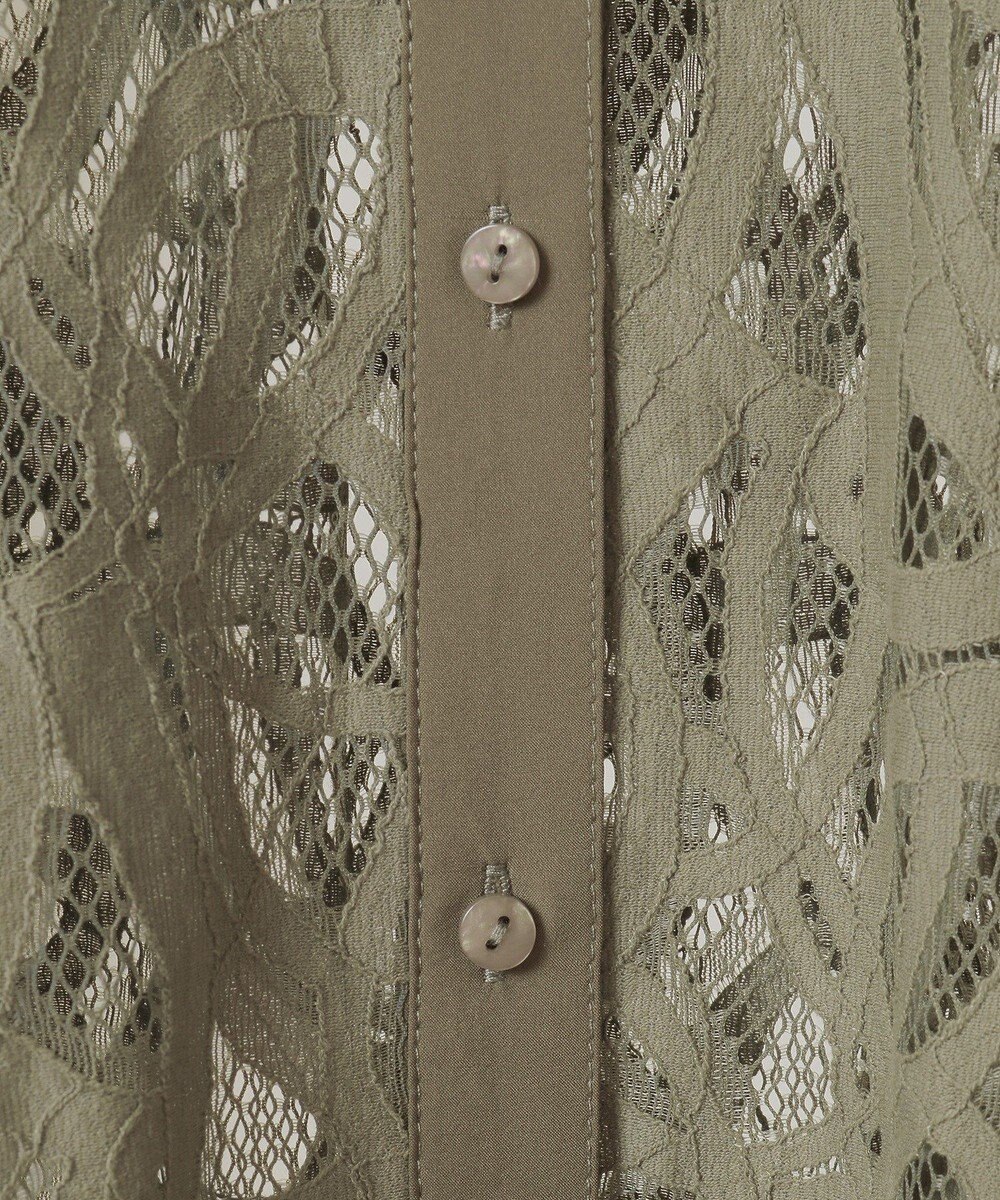 Green Parks ・ＥＬＥＮＣＡＲＥ　ＤＵＥ　総レースブラウス 