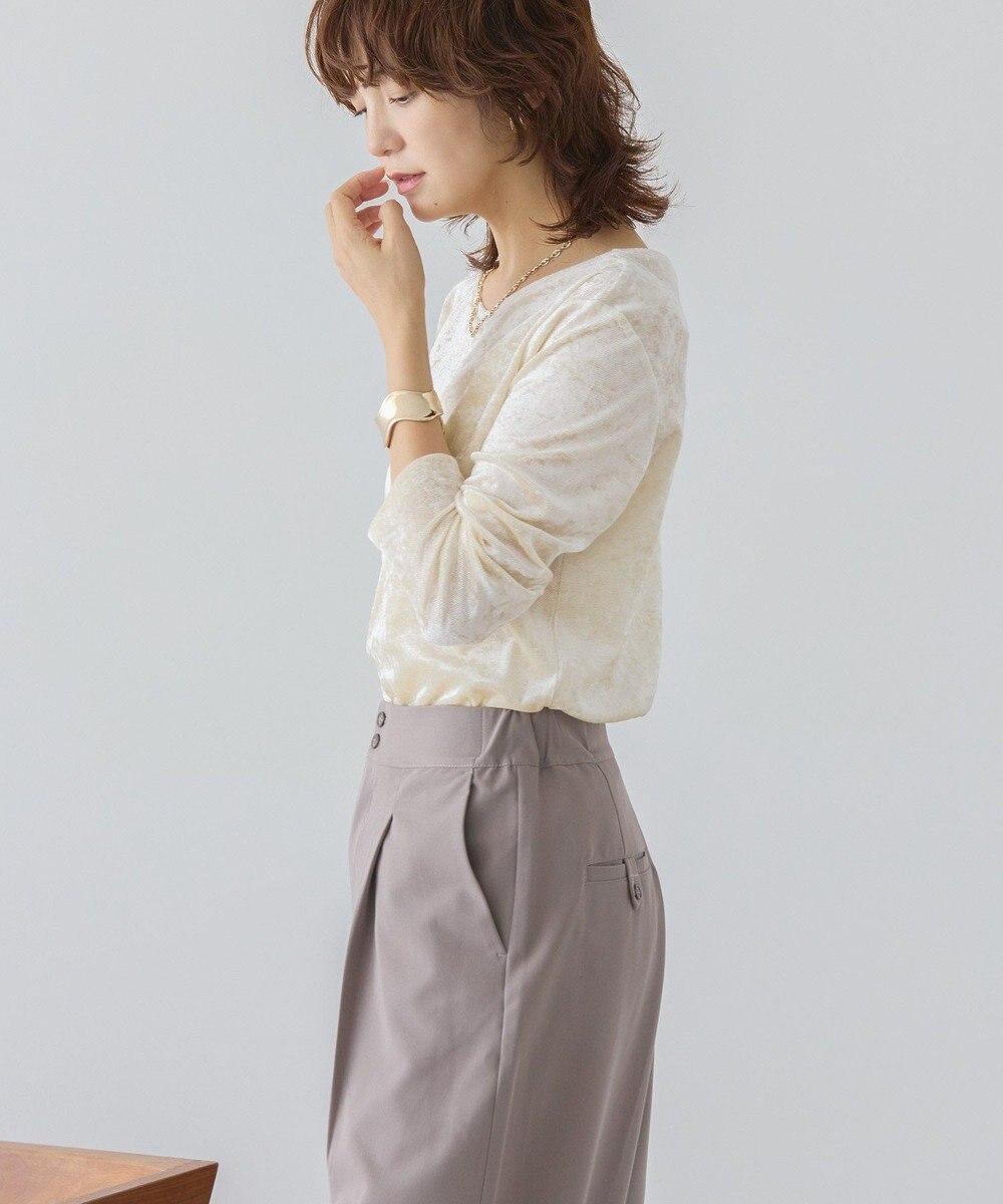 AMERICAN HOLIC シアーベロアプルオーバー 