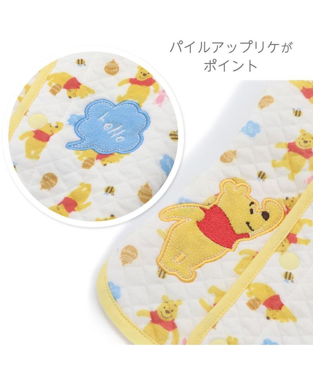 PET PARADISE 犬の服 犬 ディズニー くまのプーさん 背中開き ベスト 【小型犬】 キルティング 