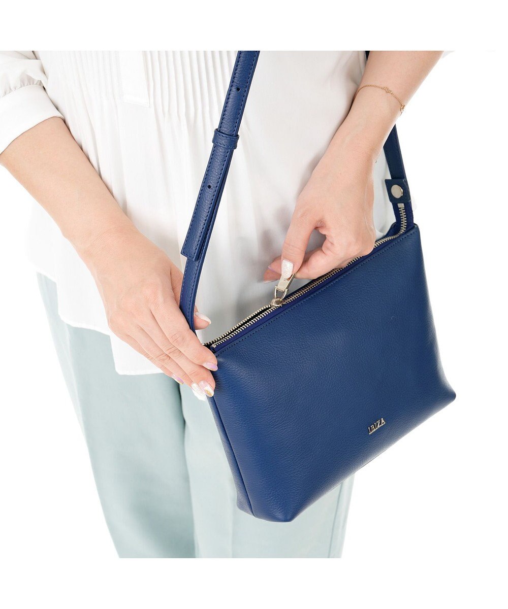 IBIZA リンピード　牛革　ショルダーバッグ 