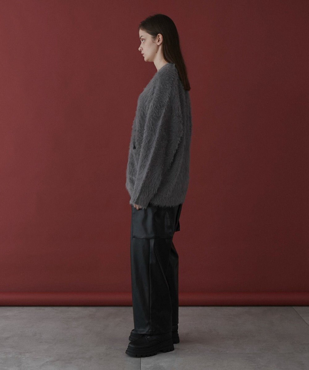 WEGO 【ユニセックス着用ITEM】エコレザーカーゴスラックス 