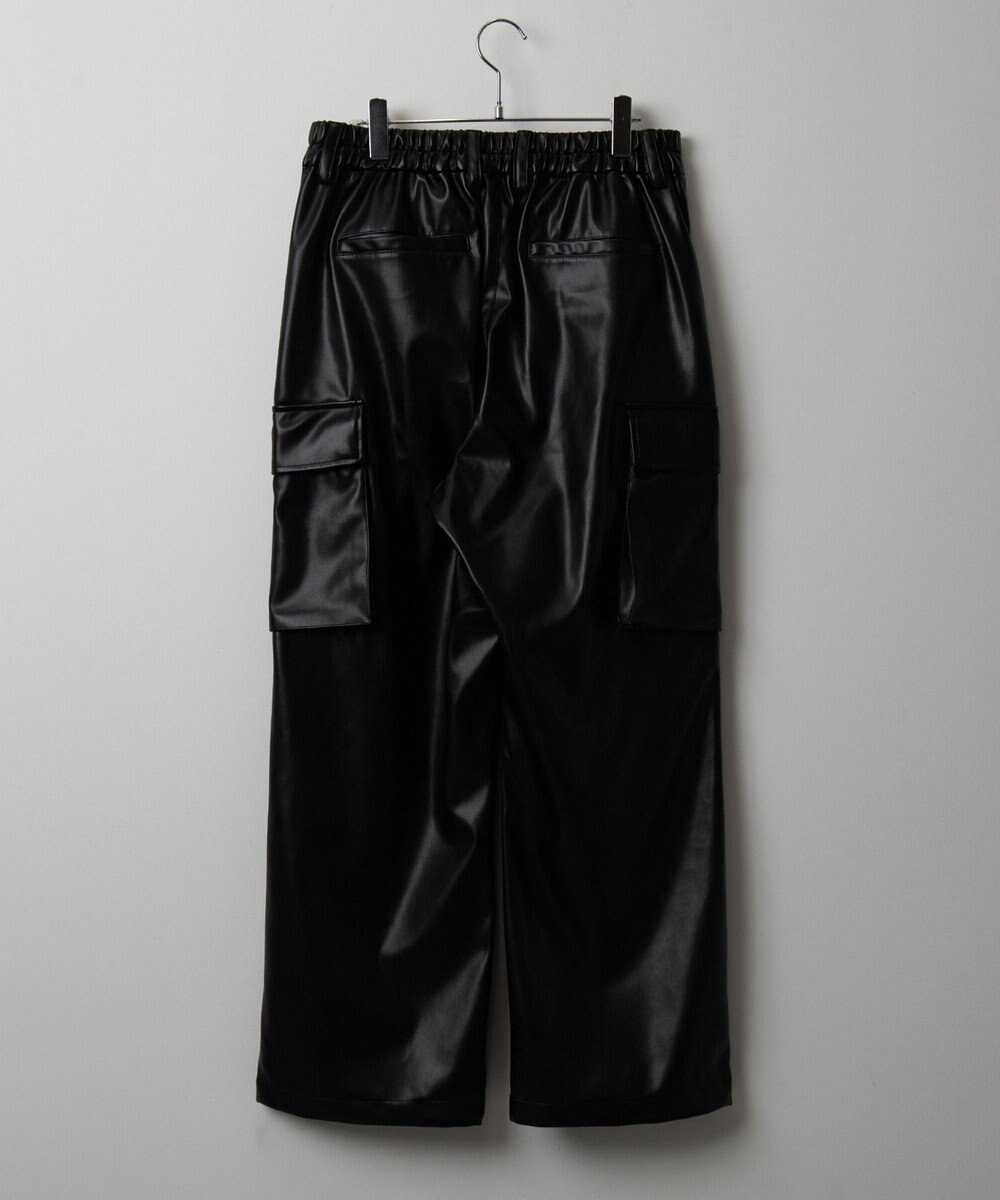 WEGO 【ユニセックス着用ITEM】エコレザーカーゴスラックス 