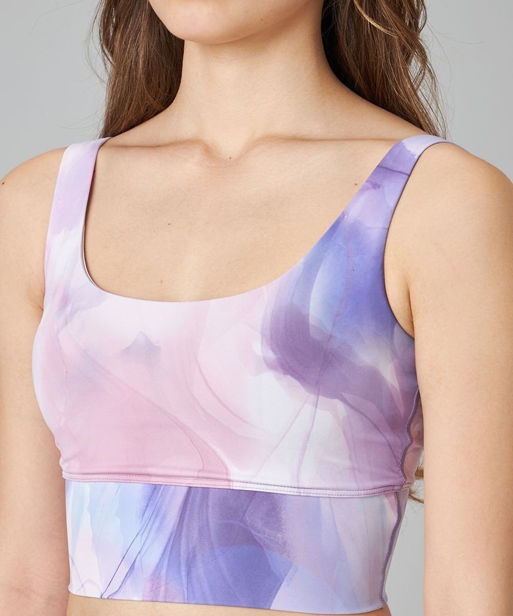 Chacott Chacott BALANCE インクアートプリントブラトップ 