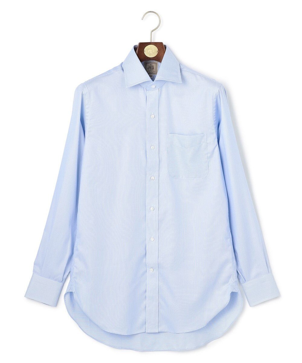 J.PRESS MEN 【Single Needle Tailoring / 形態安定】MILETAエレガントドビー ドレスシャツ / ワイド 