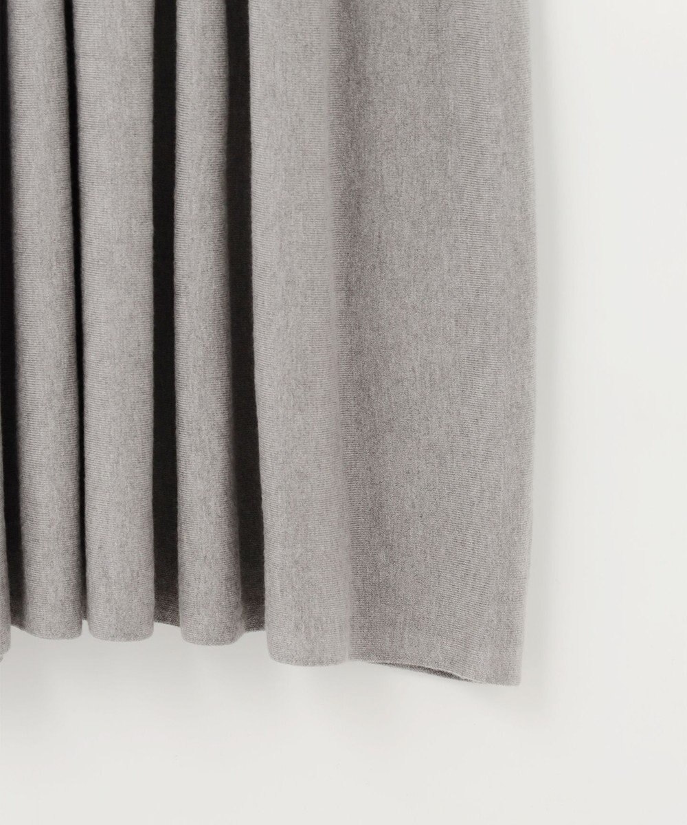 #Newans 【カシミヤ混】フィット＆フレアニットワンピース 