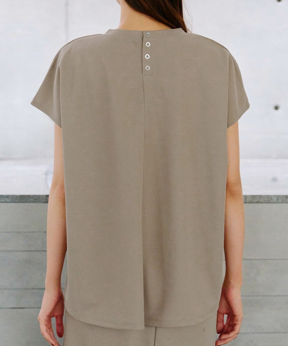 Tiaclasse 【洗える】フレンチスリーブカノコトップス 