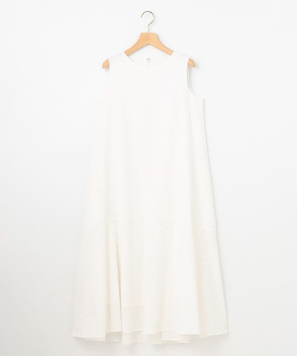 組曲 【WEB限定・新色追加】エンブロイダリーレースノースリーブ ワンピース 