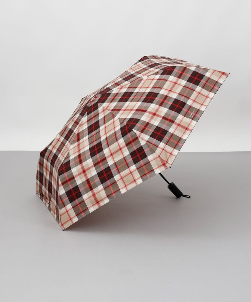 AURORA 【MACKINTOSH LONDON（マッキントッシュ ロンドン）】先染めチェック雨傘（折りたたみ傘） 