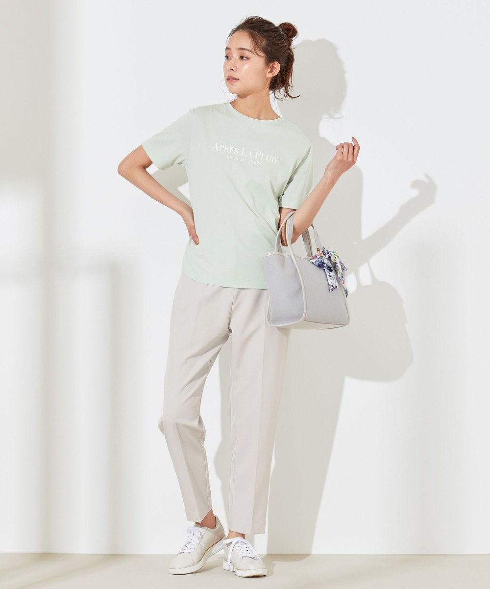 ANY SIS ハイウエストテーパード パンツ 