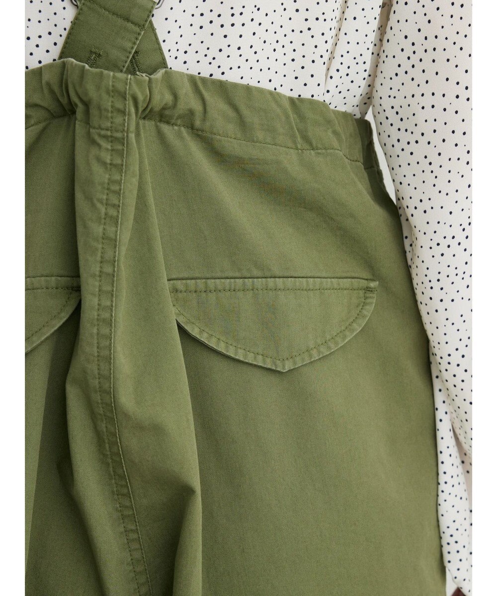 Green Parks ・ＥＬＥＮＣＡＲＥ　ＤＵＥ　サスペンダーアーミーパンツ 