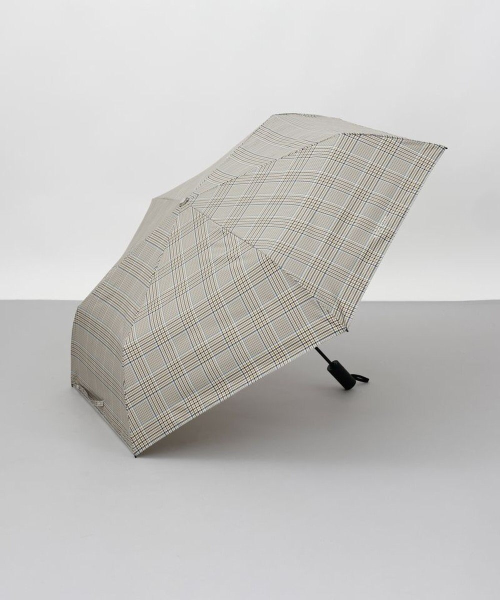 AURORA 【MACKINTOSH LONDON（マッキントッシュ ロンドン）】先染めチェック雨傘（折りたたみ傘） 