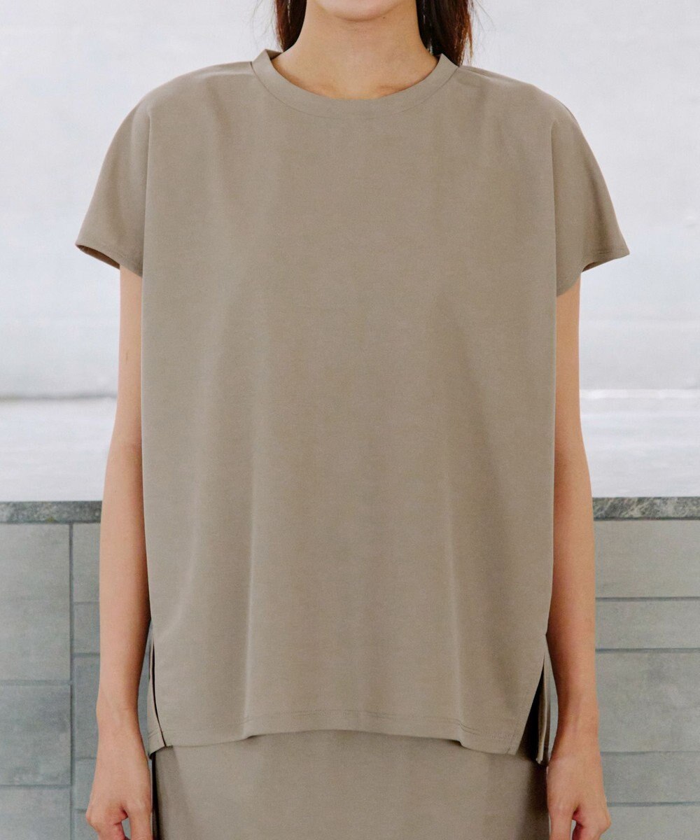 Tiaclasse 【洗える】フレンチスリーブカノコトップス 