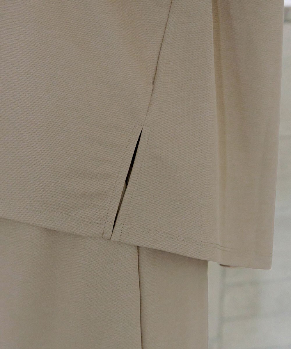 Tiaclasse 【洗える】フレンチスリーブカノコトップス 