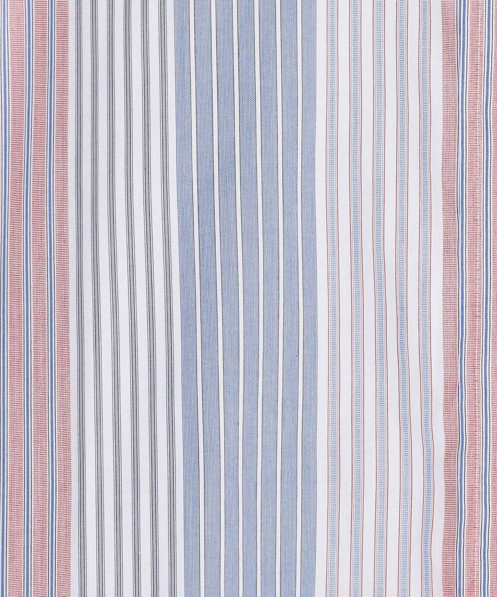 J.PRESS YORK STREET 【UNISEX】マルチストライプバンドカラー シャツ 