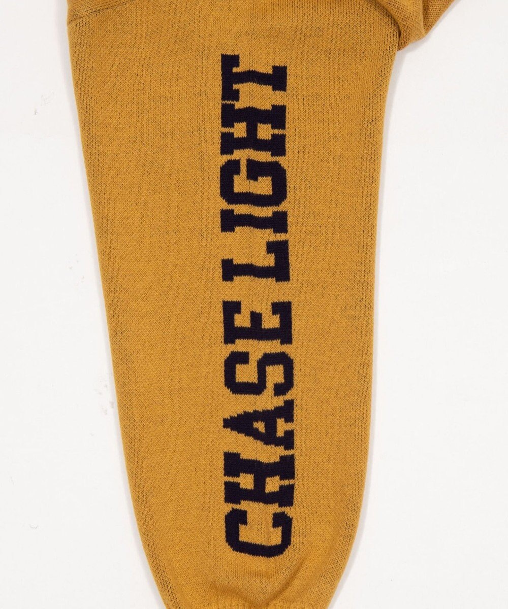 WEGO スリーブロゴニットプルオーバー 