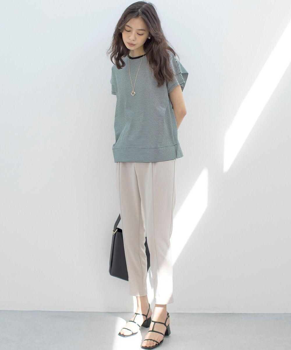 組曲 S 【ご好評につき追加生産！】ジョーゼットジャージースタイルアップ パンツ 