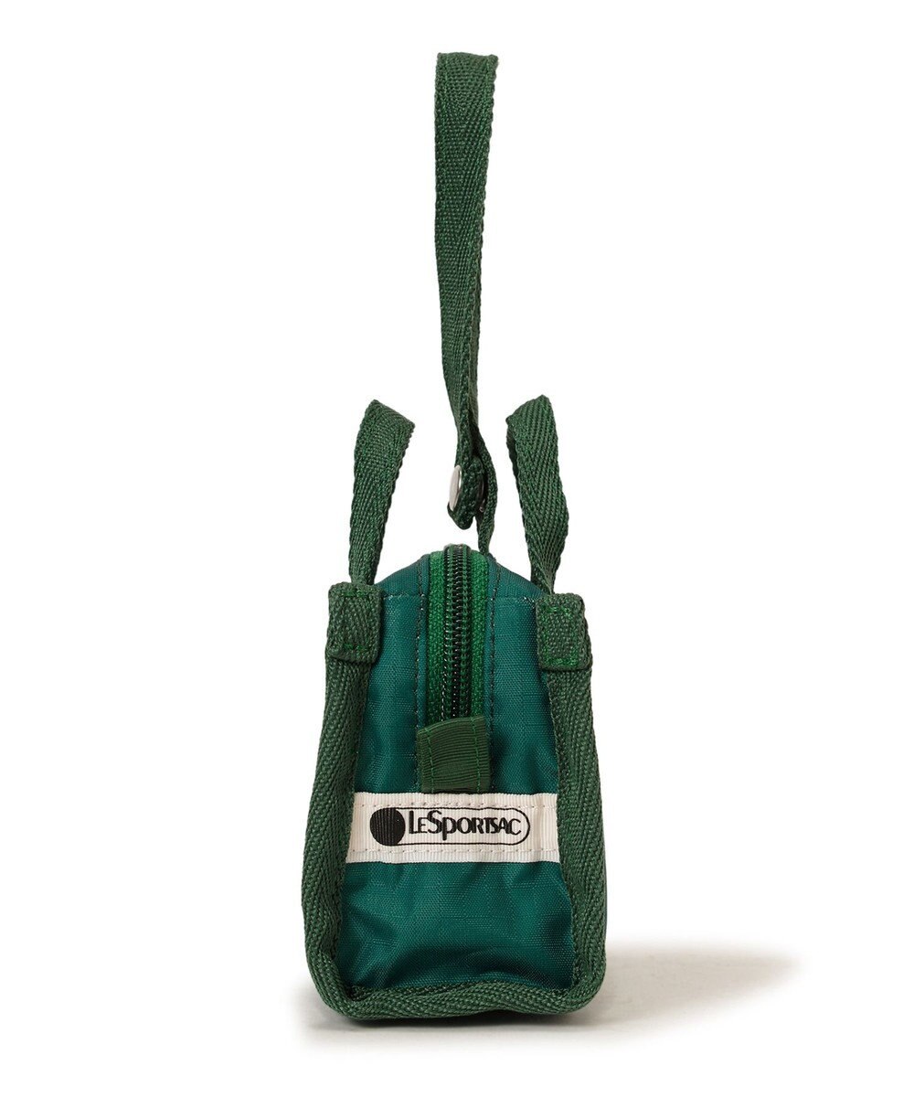 LeSportsac MICRO WEEKENDER CHARM/LSSタイポグラフィチャームグリーン 
