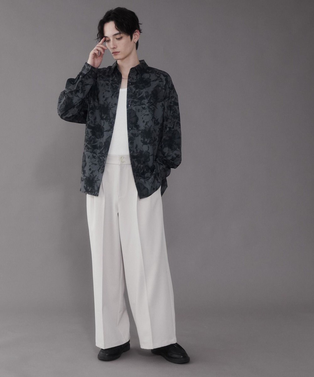 WEGO アムンゼンパターンBIGシャツ（LS） 