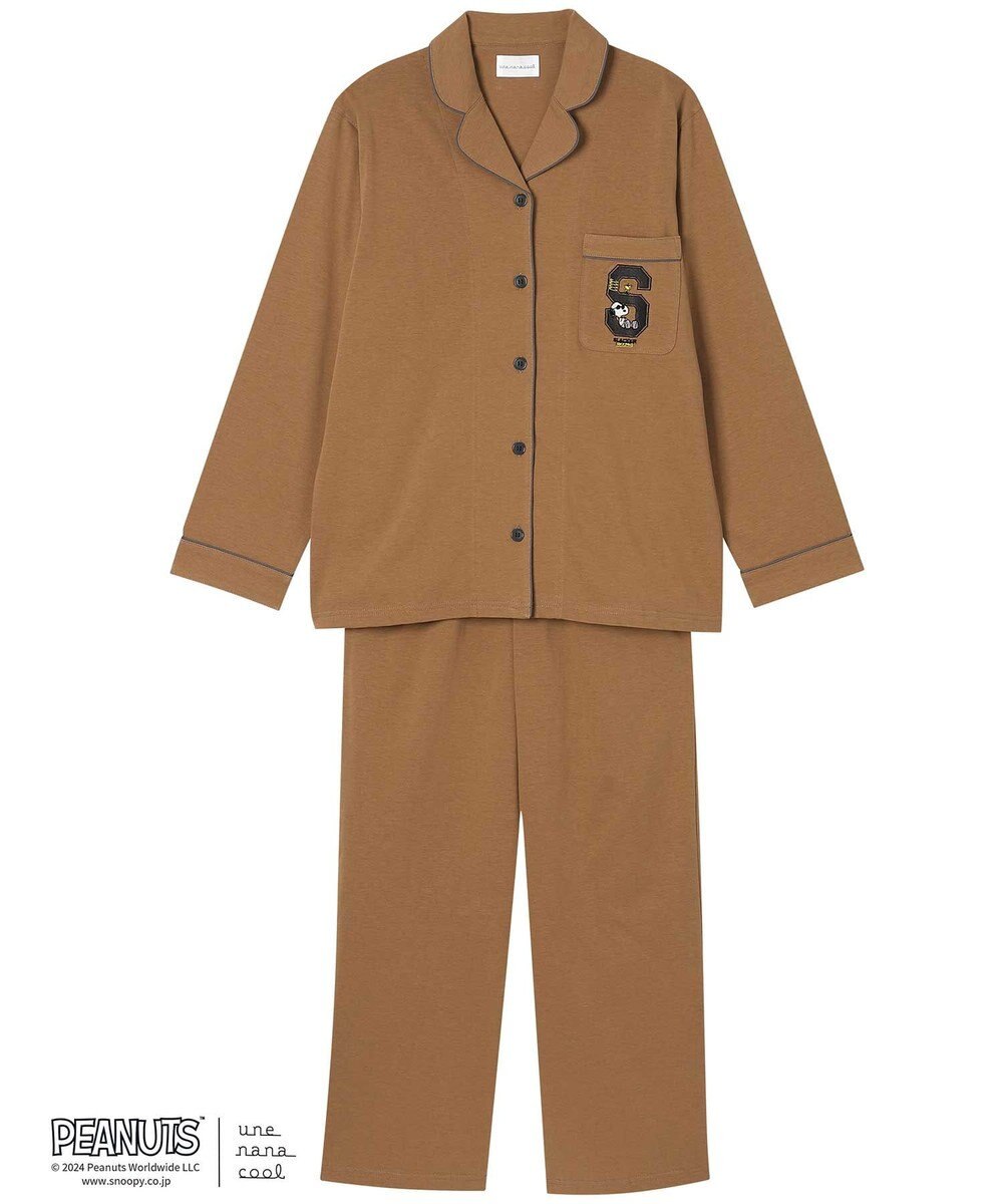 une nana cool MADE WITH PEANUTS 【綿100％】天竺パジャマ 