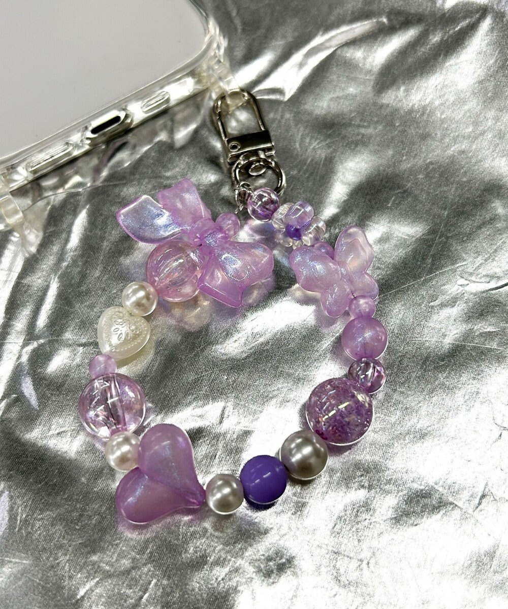 WEGO ビーズストラップキーホルダーG 