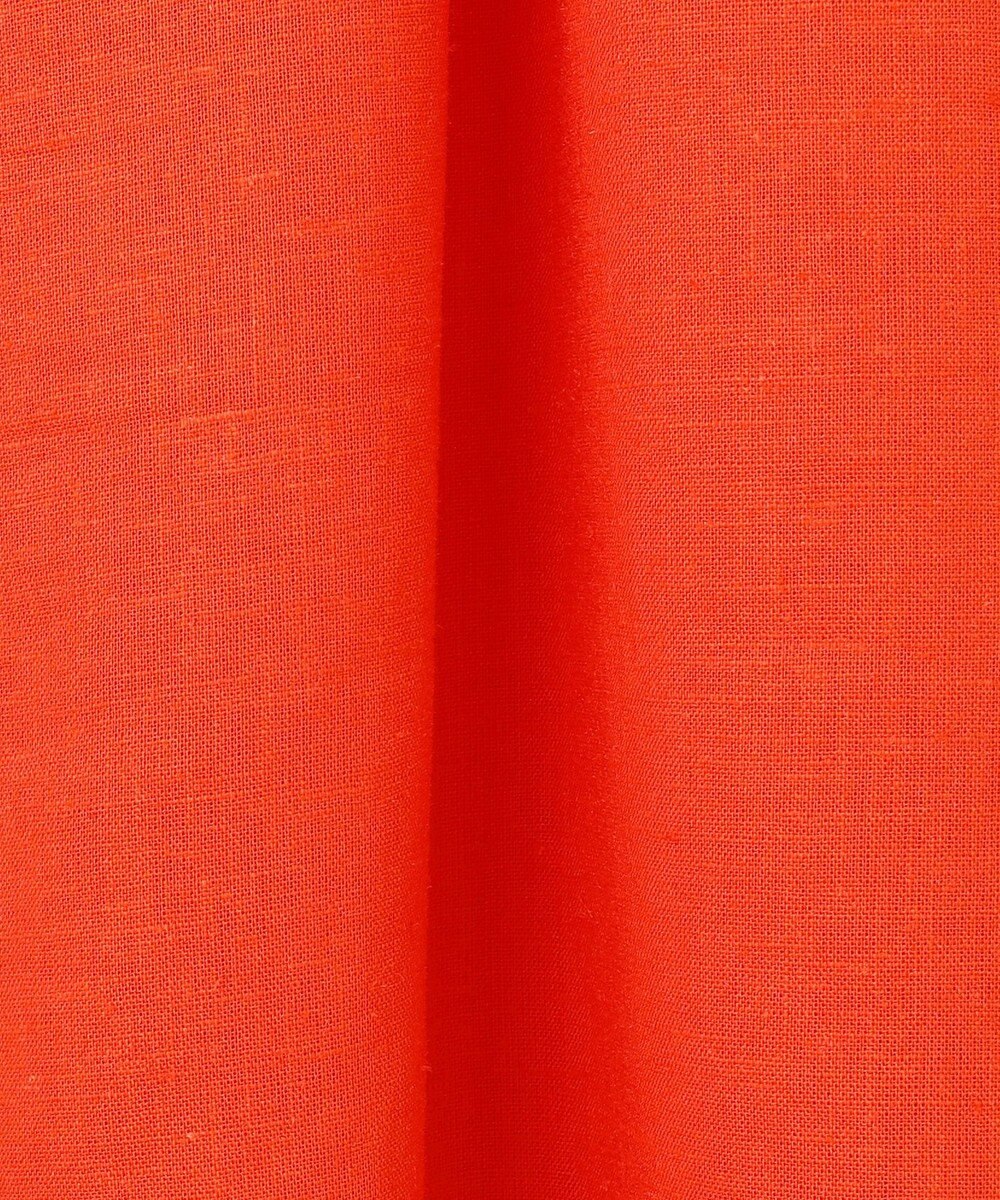 UNFILO リネンレーヨン スキッパー ワンピース 