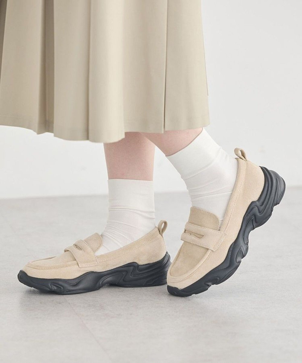 earth music&ecology 【軽量/厚底】スニーカーローファー 