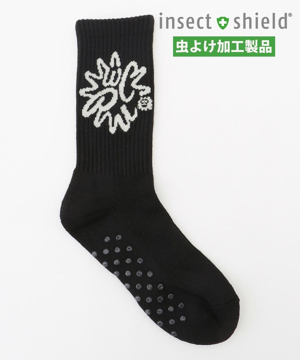PW CIRCULUS 【虫よけ加工】【WOMEN】サークルロゴ　ミドルソックス  ゴルフ 