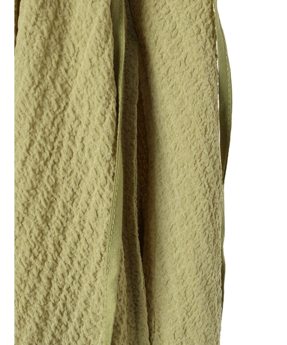 Green Parks ■ＥＳＣＡＲ　ピンタックフレアスリーブワンピース 