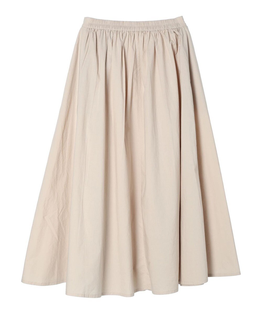 Green Parks インド綿 ボリュームポプリンスカートII 