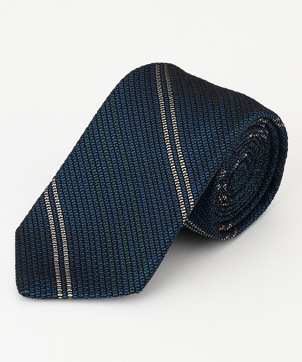 J.PRESS MEN 【120th Anniversary】KUSKA × J.PRESS Stripe Tie サックスブルー系2