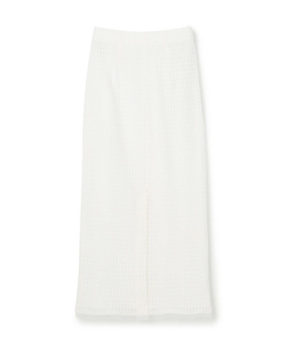 GRACE CONTINENTAL ラッセルメッシュスカート 