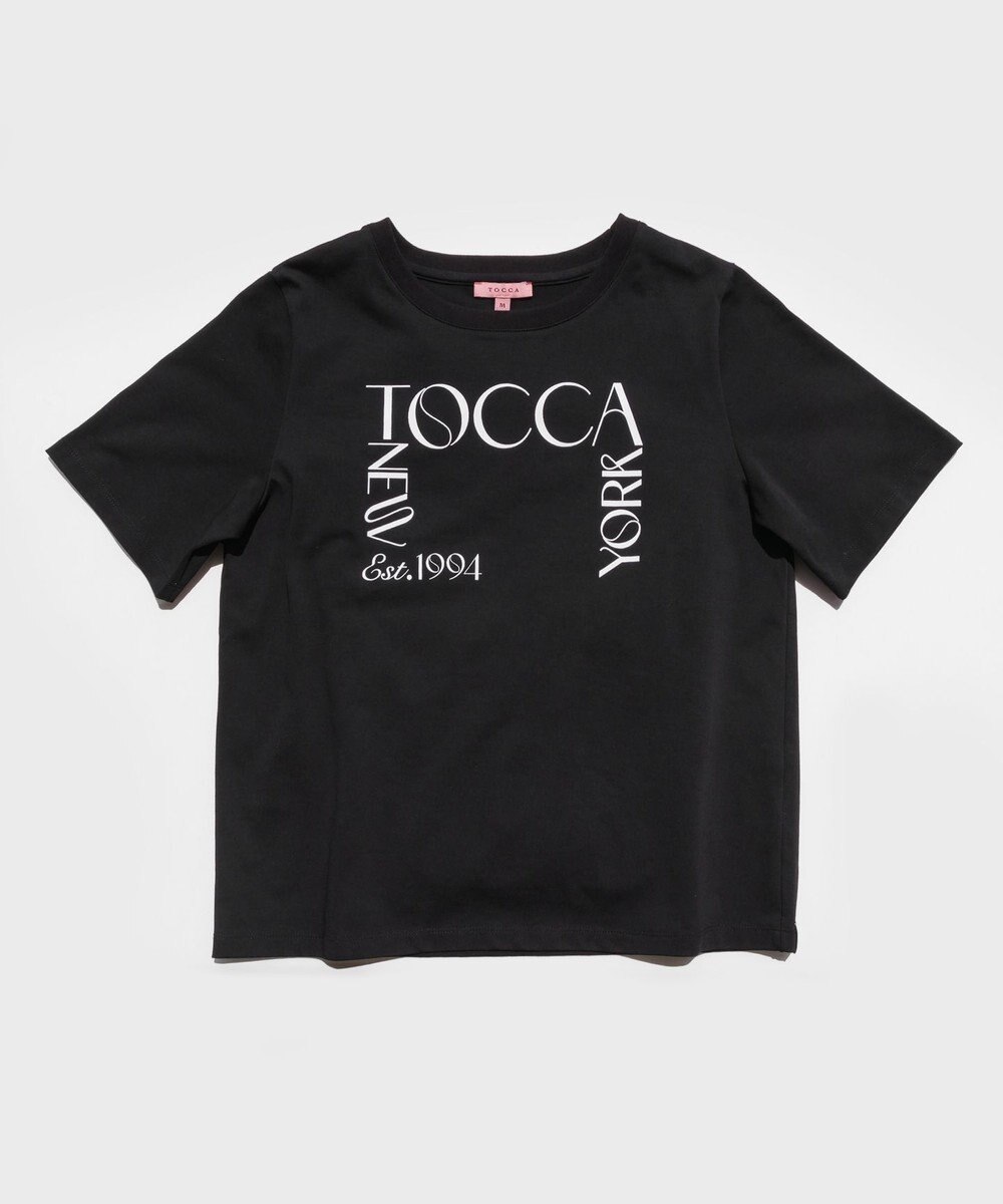 TOCCA 【接触冷感・UV90%以上カット・洗える】TNY LOGO Tシャツ 