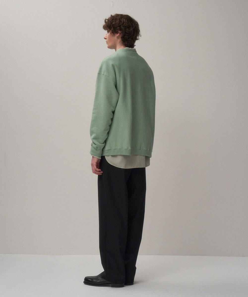 ATON NATURAL DYED URAKE | オーバーサイズスウェットシャツ - UNISEX 