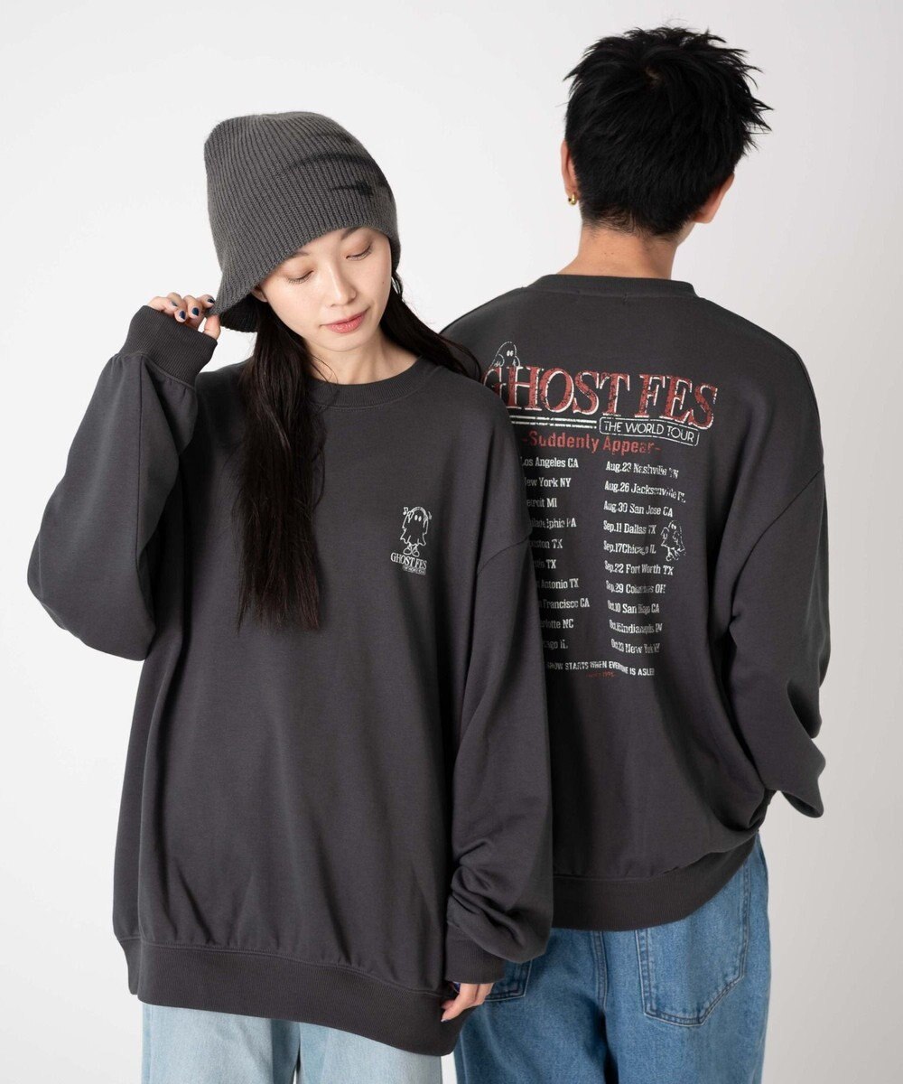 WEGO 【ユニセックス着用ITEM/SMLサイズ展開】アソートグラフィックプルオーバー2 