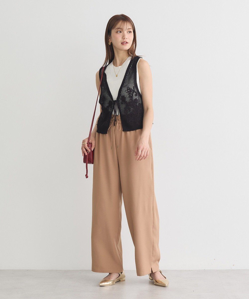 earth music&ecology リラックスワイドパンツ 