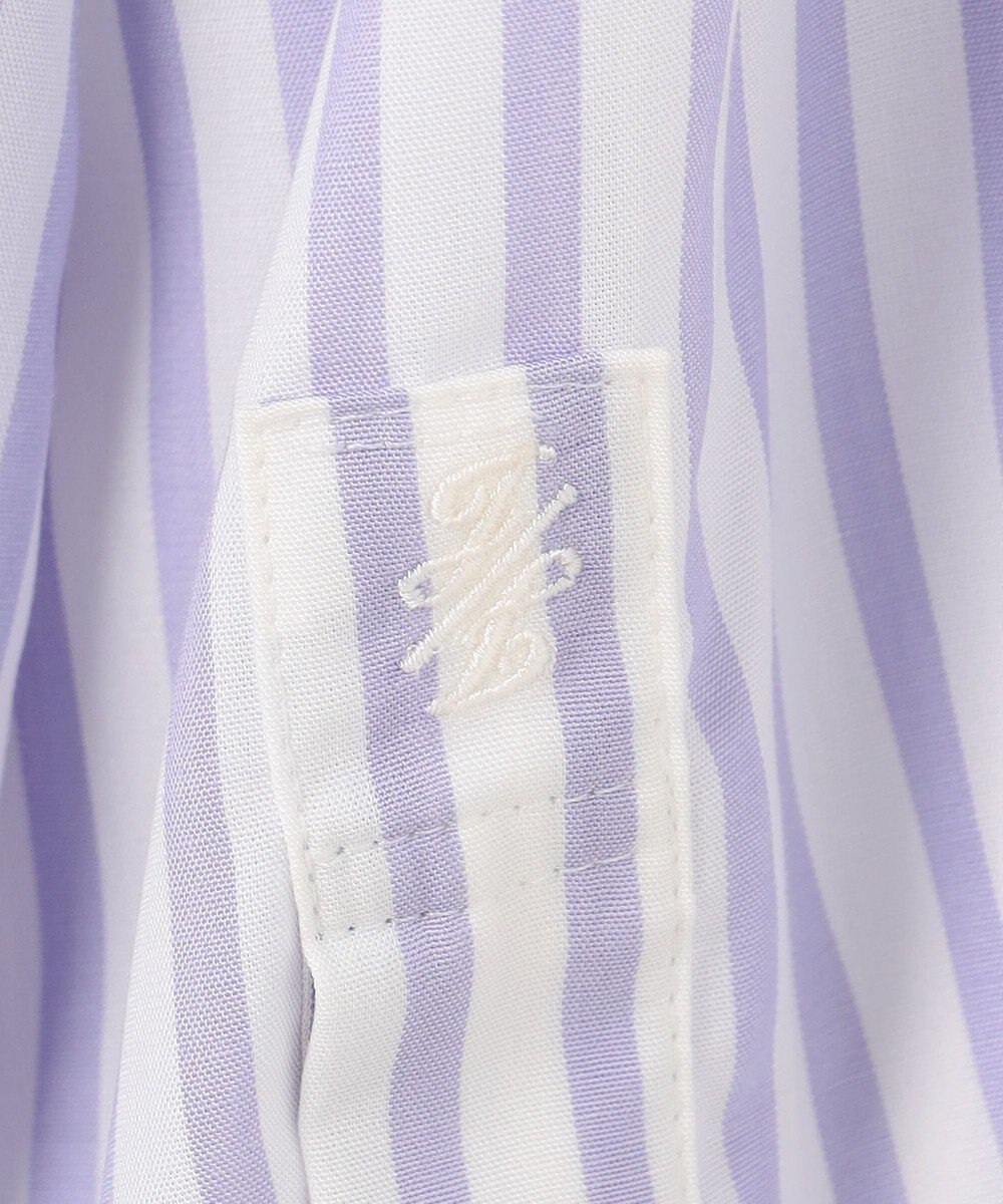 自由区 L SOMELOSバンドカラー ブラウス 