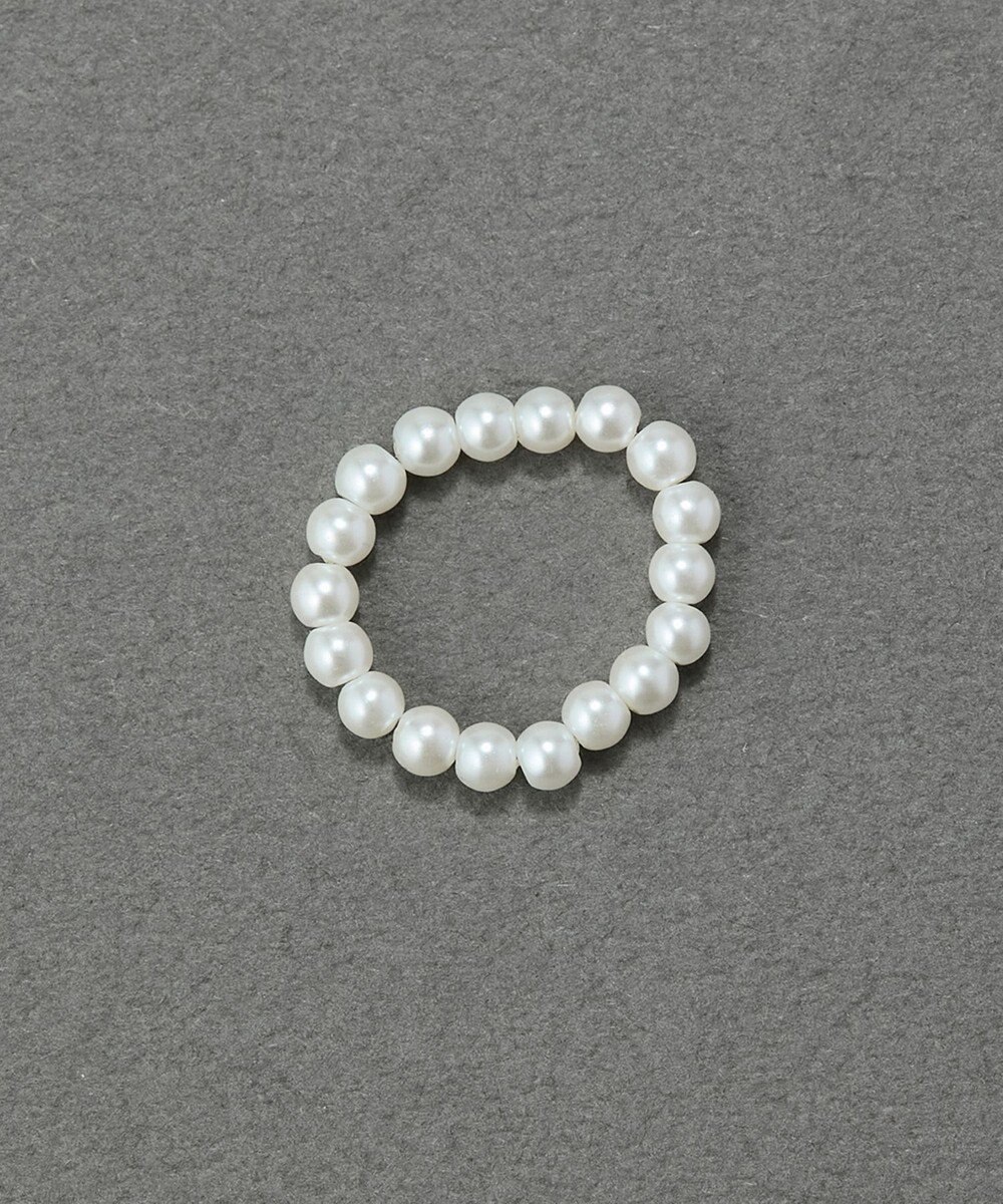 Phoebe 【伸びるリング】バブルフィットリング　パール3mm 