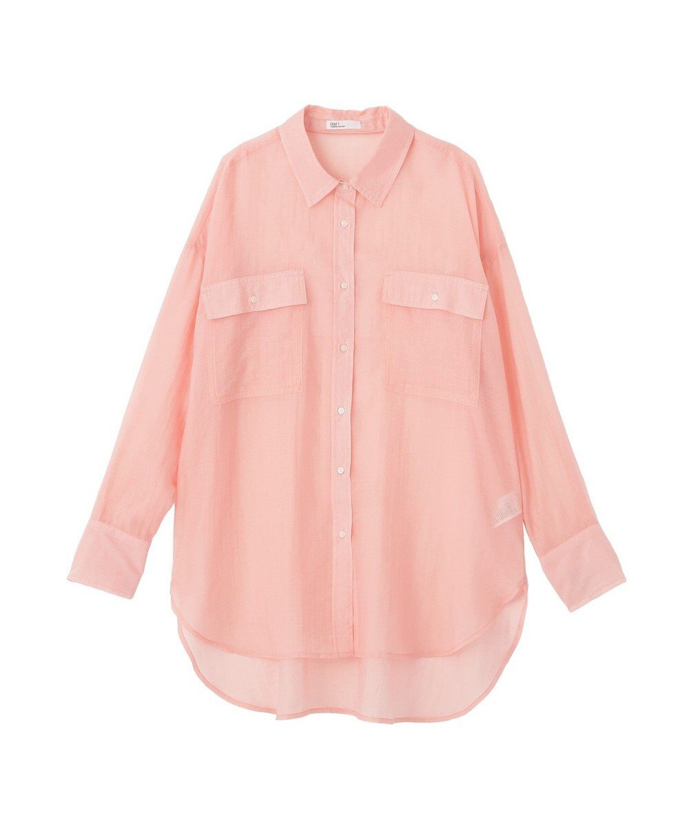 CRAFT STANDARD BOUTIQUE シアーハオリシャツ 