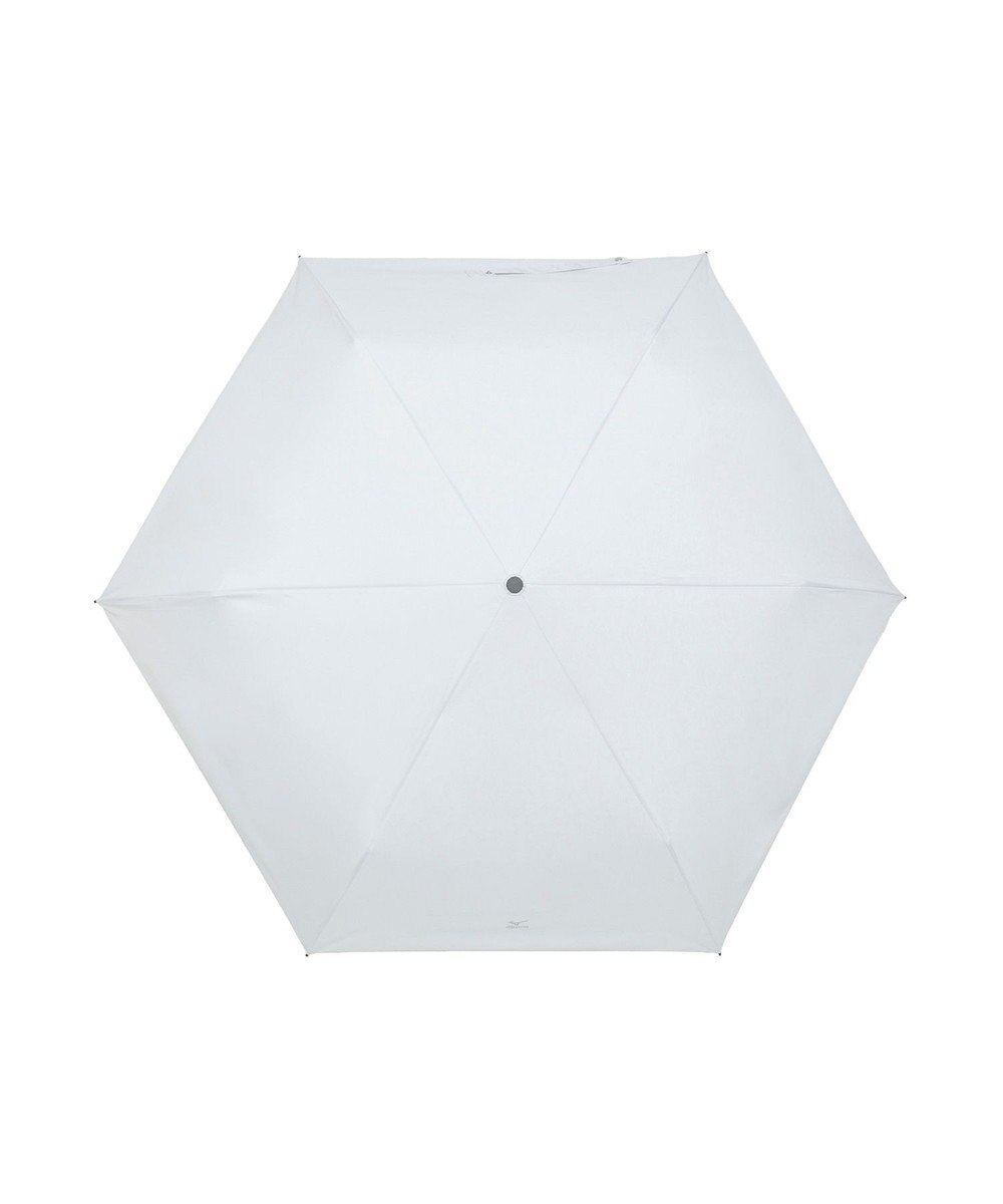 MOONBAT MIZUNO  (ミズノ) 無地 ロゴ 日傘 折りたたみ傘 自動開閉 1プッシュ パラソル 晴雨兼用 一級遮光 遮熱効果 遮光率100% UV遮蔽100% 高遮熱 