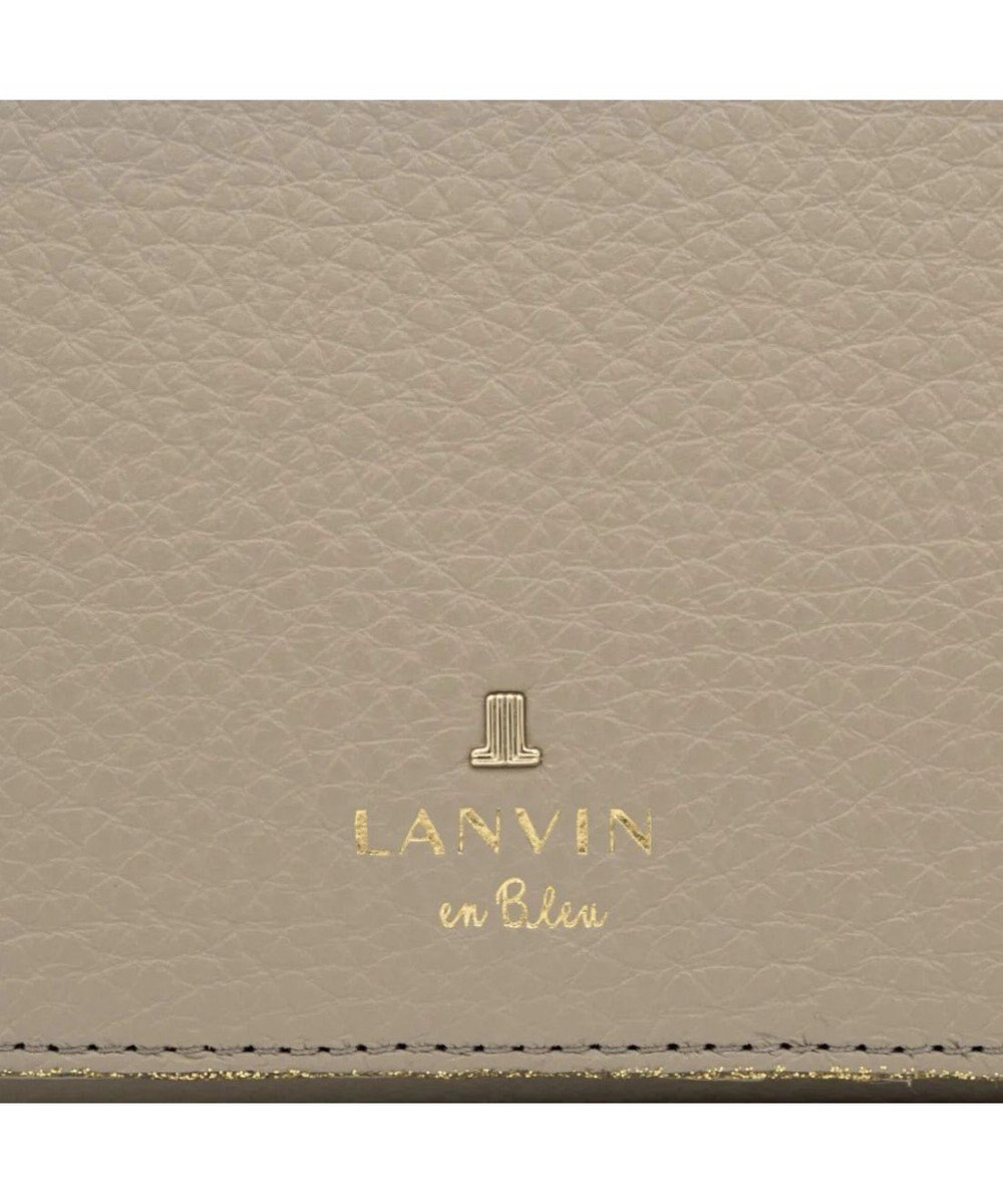 LANVIN en Bleu メラニー 二つ折り中Lファスナー財布 