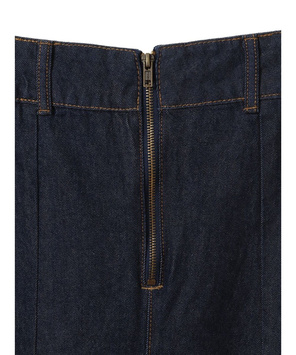 Green Parks フロントＺＩＰデニムスカート 